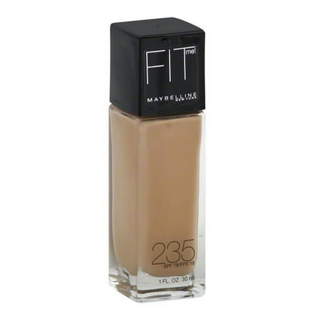 Maybelline New York Fit Me Dewy & Smooth Foundation, Pure Beige, 1 Fl Oz