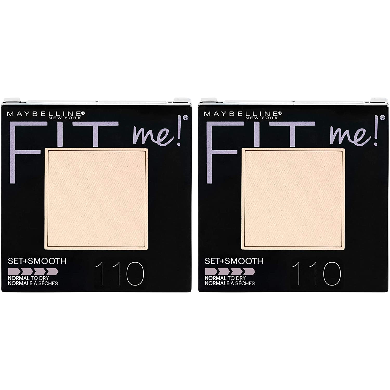 Maybelline New York Fit Me Matte + Poreless Pressed Face Powder Makeup, Porcelain, 0.6 Ounce