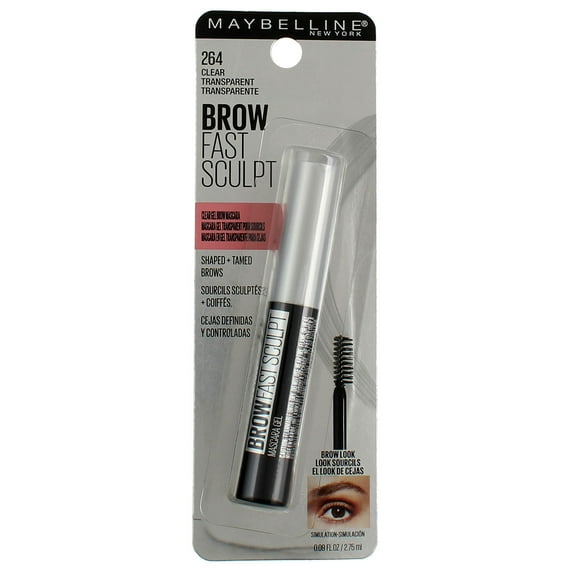 Maybelline New York Gel Brow Mascara, Clear, 0.09 fl oz