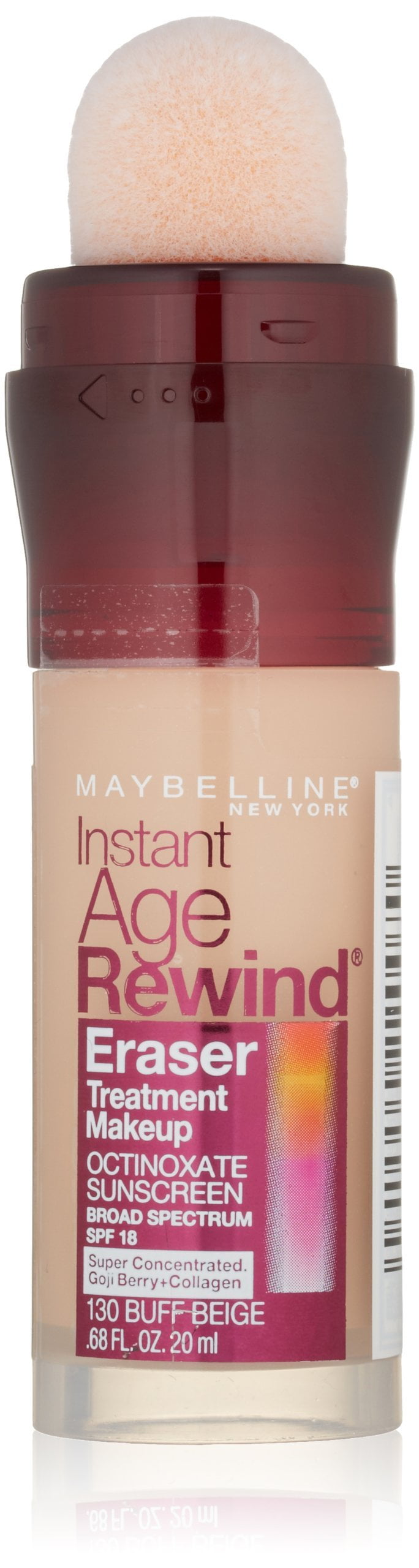 Maybelline New York Instant Age Rewind Eraser Treatment Makeup, Buff Beige, 0.68 fl. oz.
