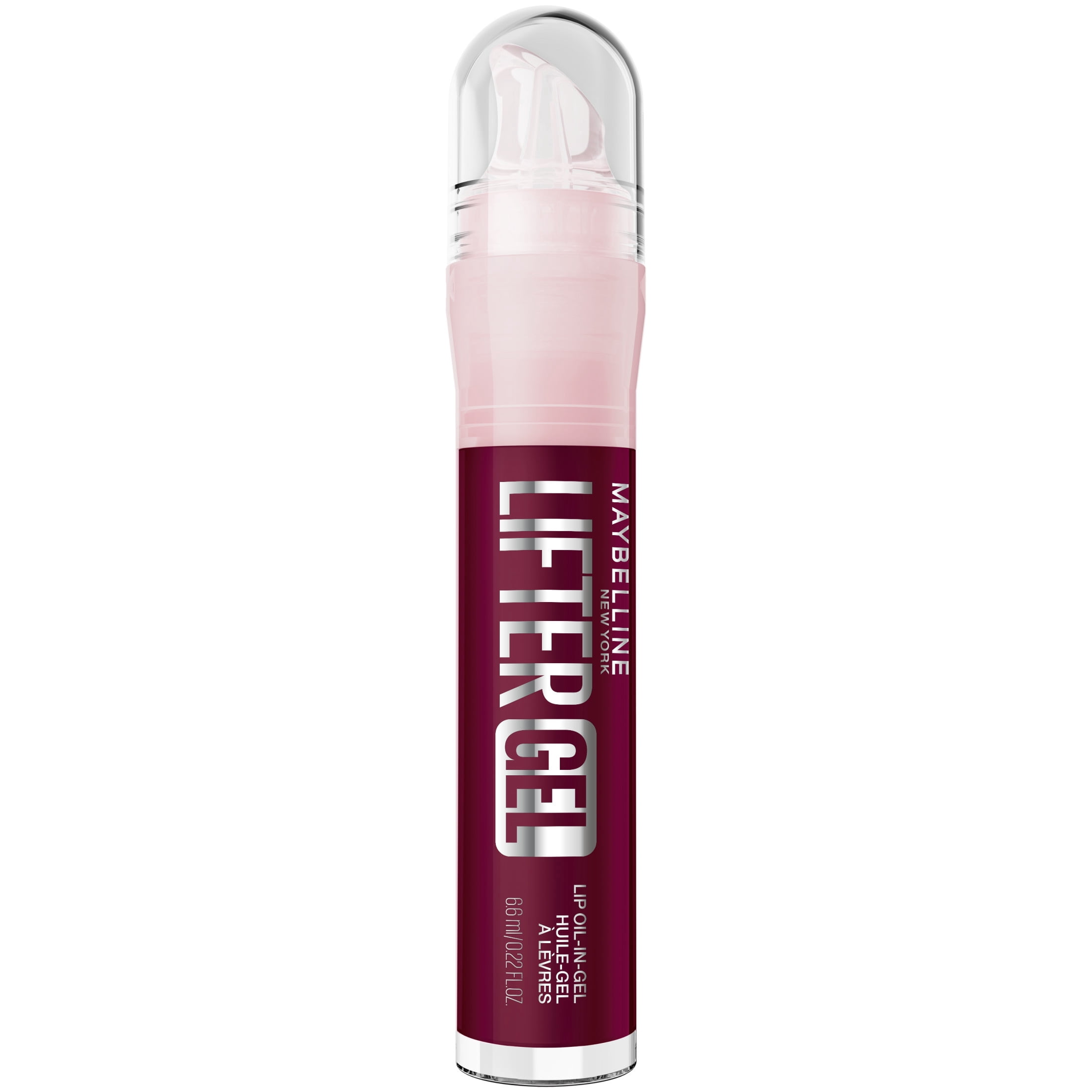 Maybelline Lifter Oil-in-Gel Lip Gloss Lip Oil with Hyaluronic Acid, Berry Twist, 0.22 oz