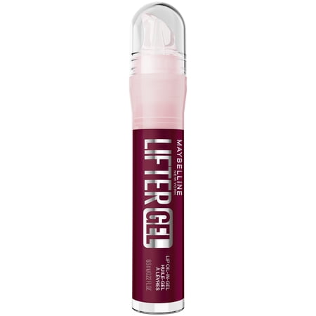 Maybelline Lifter Oil-in-Gel Lip Gloss with Hyaluronic Acid, Berry Twist, 0.22 fl oz