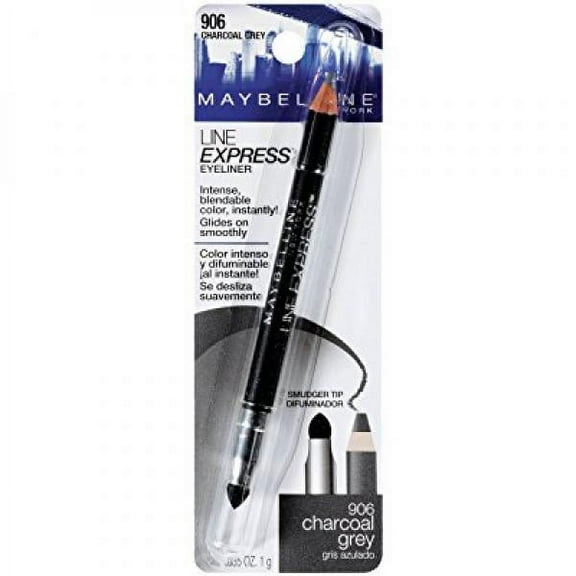 Maybelline New York Line Express Eyeliner, Charcoal Grey 906, 0.04 Ounce