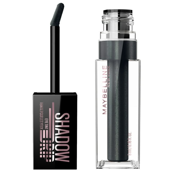 Maybelline Shadow Drip Liquid Eyeshadow Tint, 50 Onyx Drip, 0.17 fl oz