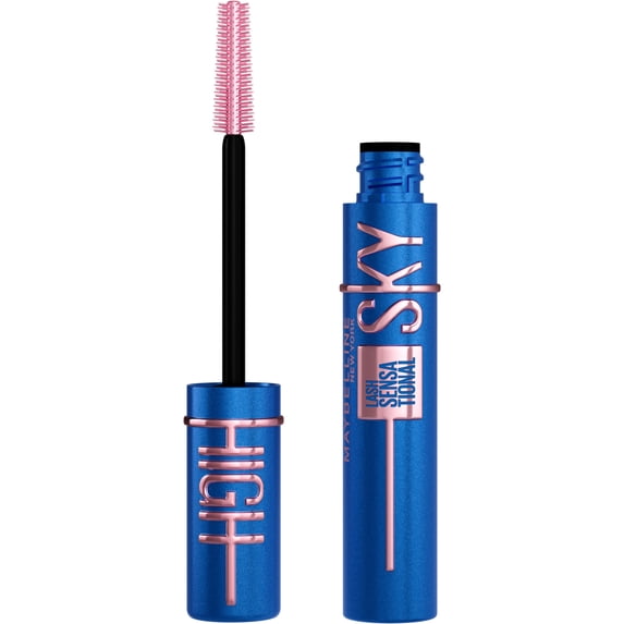 Maybelline New York Sky High Washable Mascara Makeup, Navy Records 0.24 fl oz