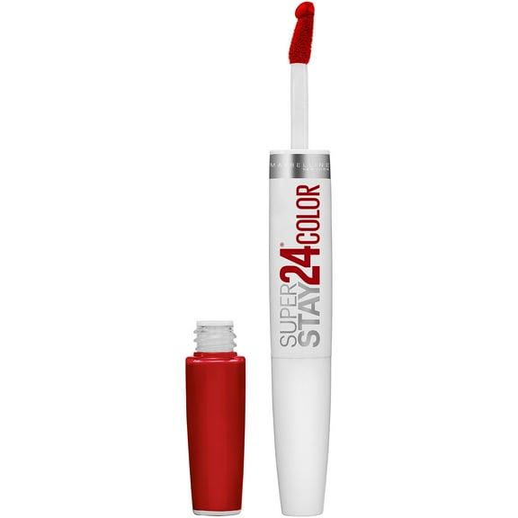 Maybelline SuperStay 24 2-Step Liquid Lipstick, Keep It Red