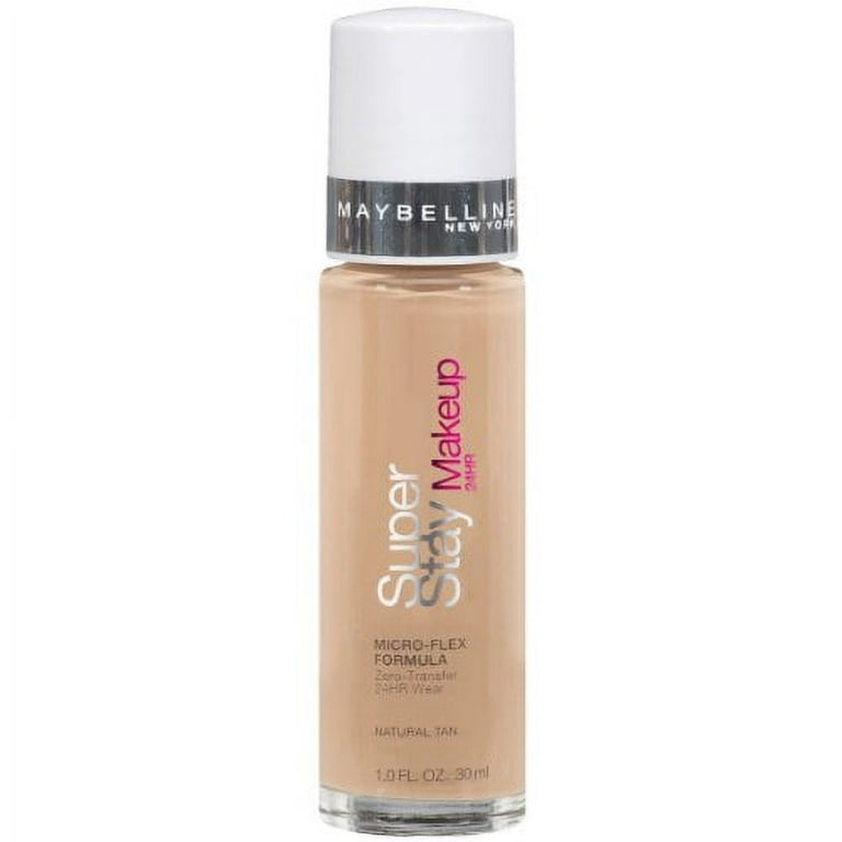 Maybelline New York Super Stay 24Hr Makeup, Natural Tan, 1 Fluid