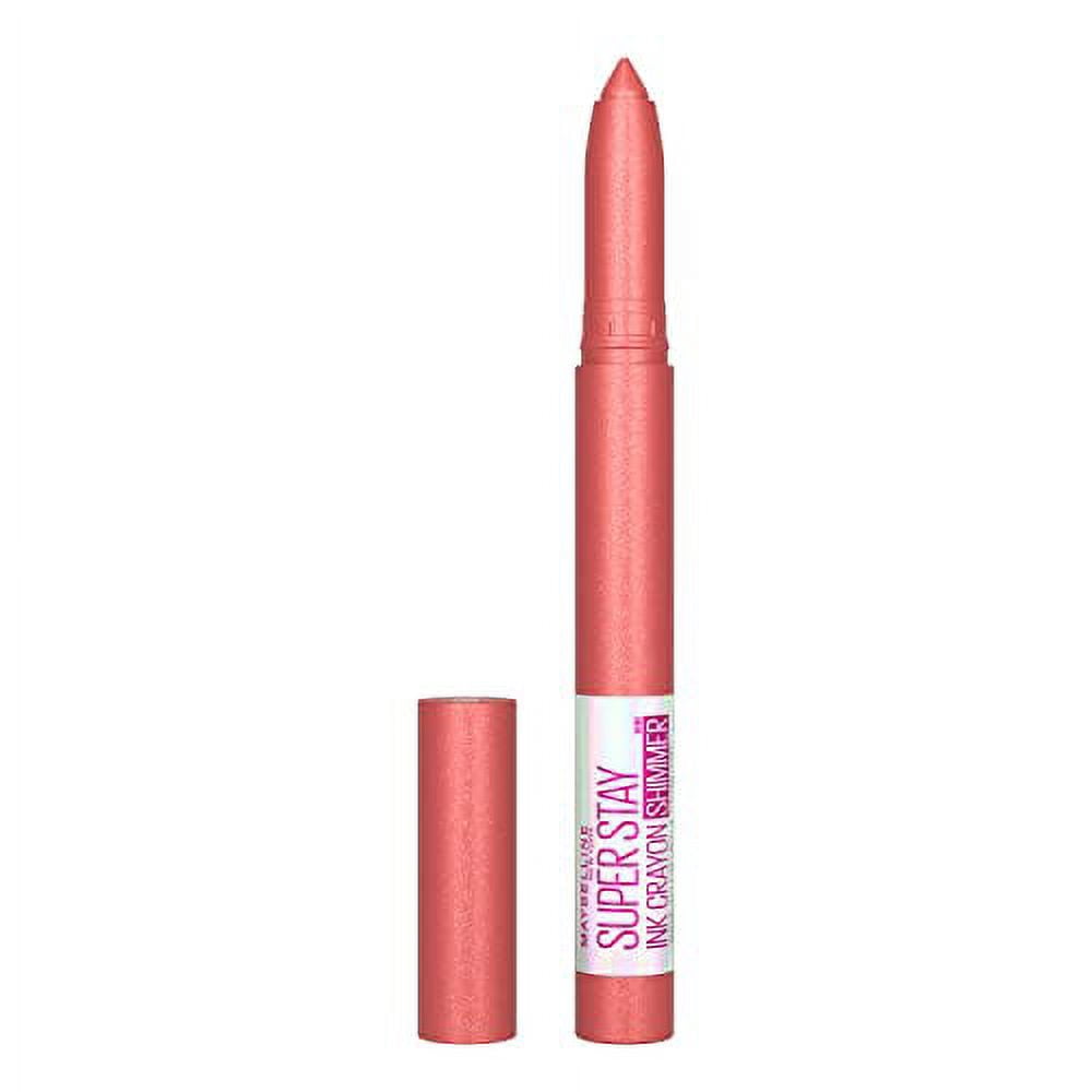 Maybelline SuperStay Ink Crayon Matte Lippenstift – 8 Stunden Halt, Mit Integriertem Anspitzer