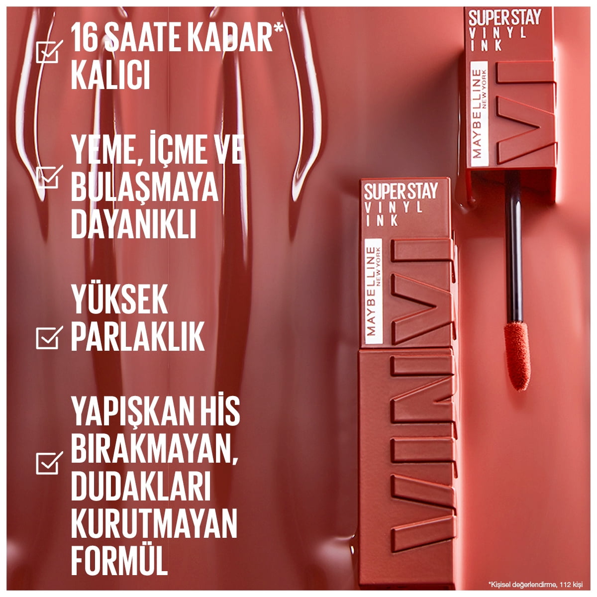 Maybelline New York Super Stay Vinyl Ink Long Lasting Liquid Shiny ...