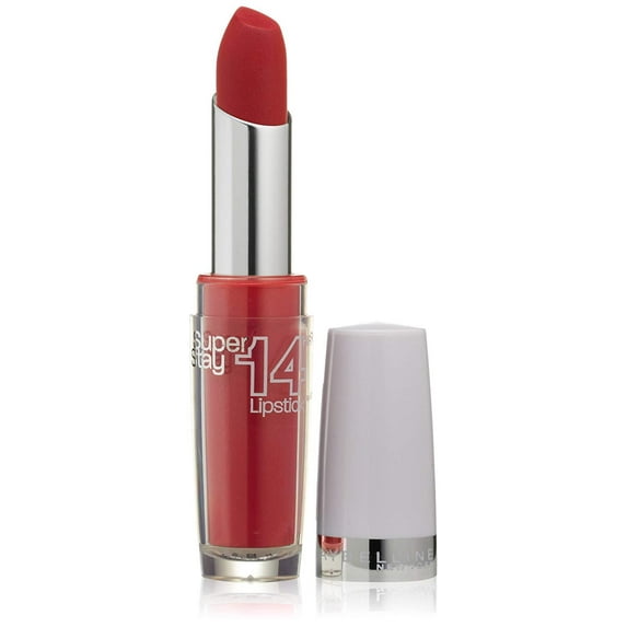 Maybelline New York SuperStay 14 Hour Lipstick, 60 Continuous Cherry, 0.16 Oz.