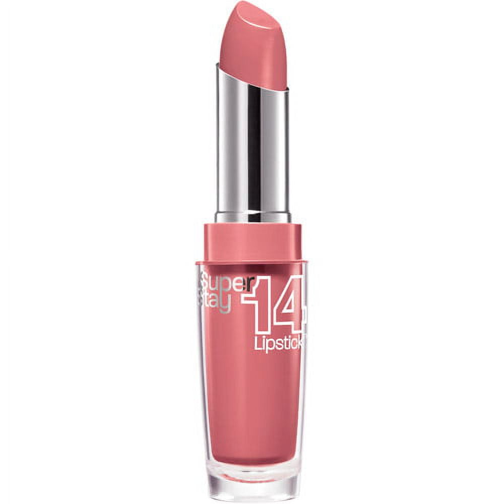 Maybelline New York SuperStay 14HR Lipstick, Pout On Pink