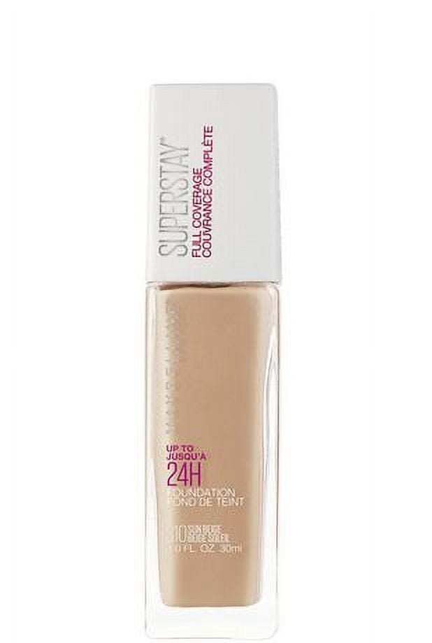 Maybelline New York SuperStay Full Coverage Foundation, Sun Beige (Pack of  2)