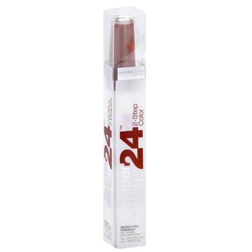 Maybelline New York Superstay 2 Step Lipcolor, Constant Cocoa, 0.14 Oz