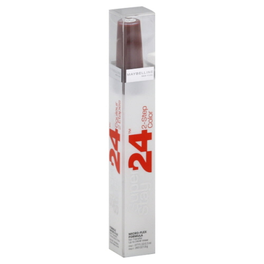 Maybelline New York Superstay 2 Step Lipcolor, Everlasting Wine, 0.14 fl oz (Pack of 3)