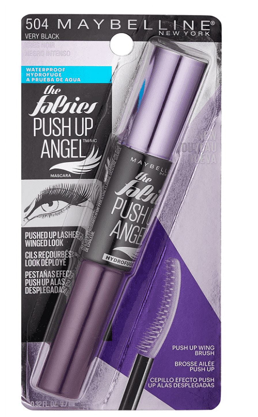 Maybelline New York The Falsies Push Up Angel Waterproof Mascara, Very Black, 0.32 fl. oz