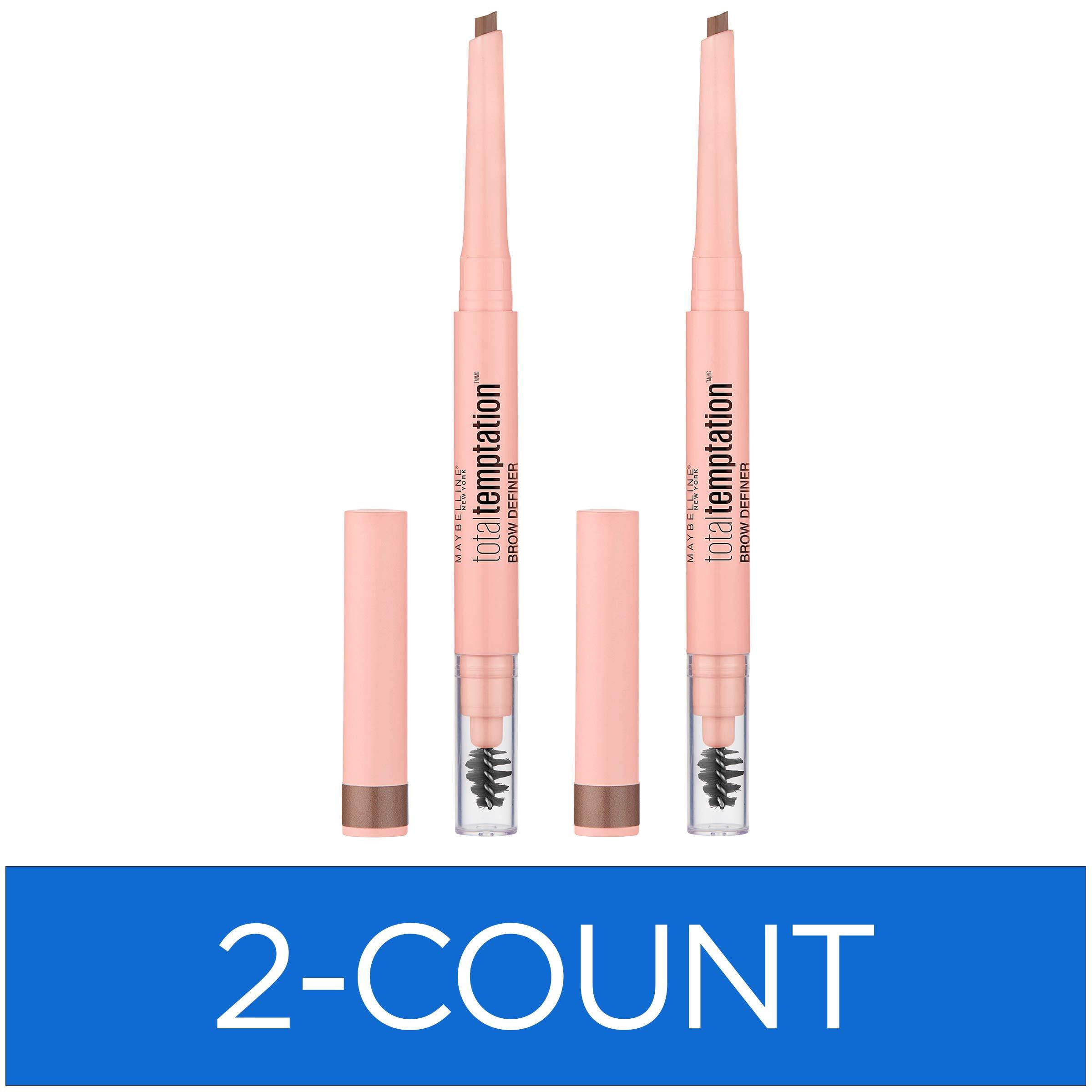 Maybelline Total Temptation Augenbrauenstift In Medium Brown – Füllen & Formen