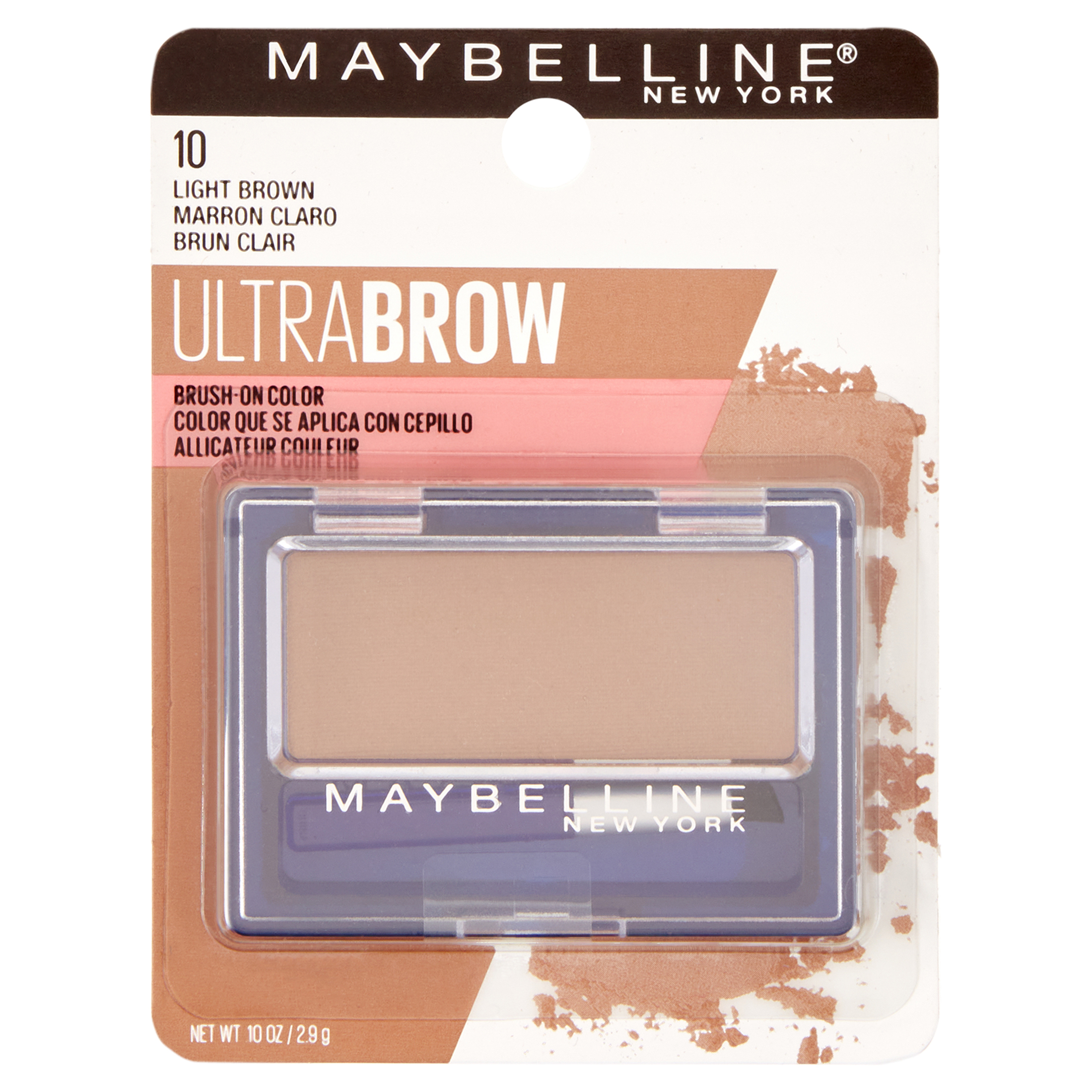 Maybelline New York Ultra Brow Brush On Color, Light Brown - image 1 of 7