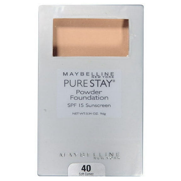 Maybelline Pure Stay Soft Cameo 40 Powder Foundation .34 Oz