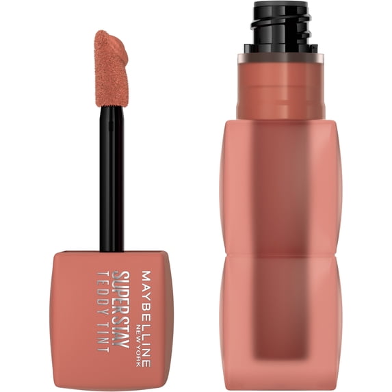 Maybelline Super Stay Teddy Tint Long Lasting Matte Lip Tint, Buffed Out, 0.17 fl oz