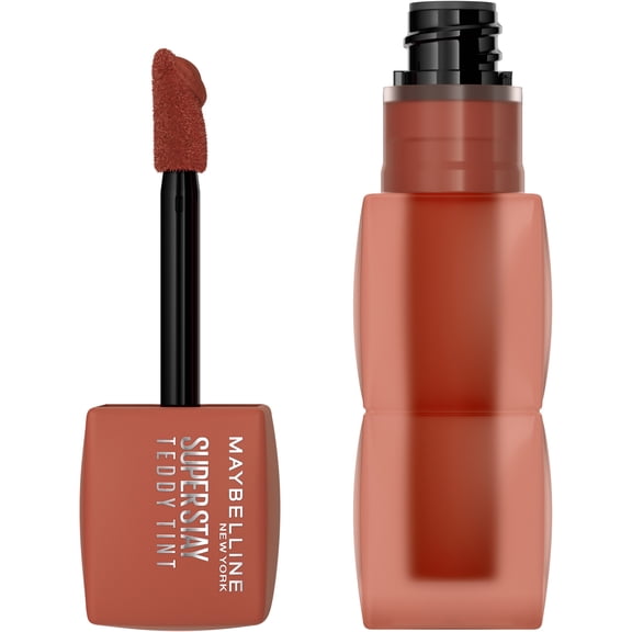Maybelline Super Stay Teddy Tint Long Lasting Matte Lip Tint, Faux Freckle, 0.17 fl oz