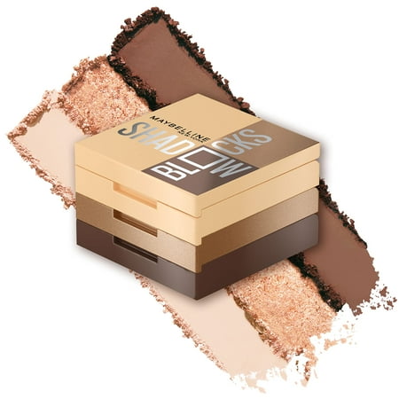 Maybelline Shadow Blocks Shadow Blocks Eyeshadow Palette, North 3rd & Bedford Ave, 0.08 oz