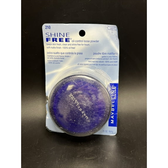 Maybelline Shine Free Oil Control Loose Powder, Light, 0.7 oz