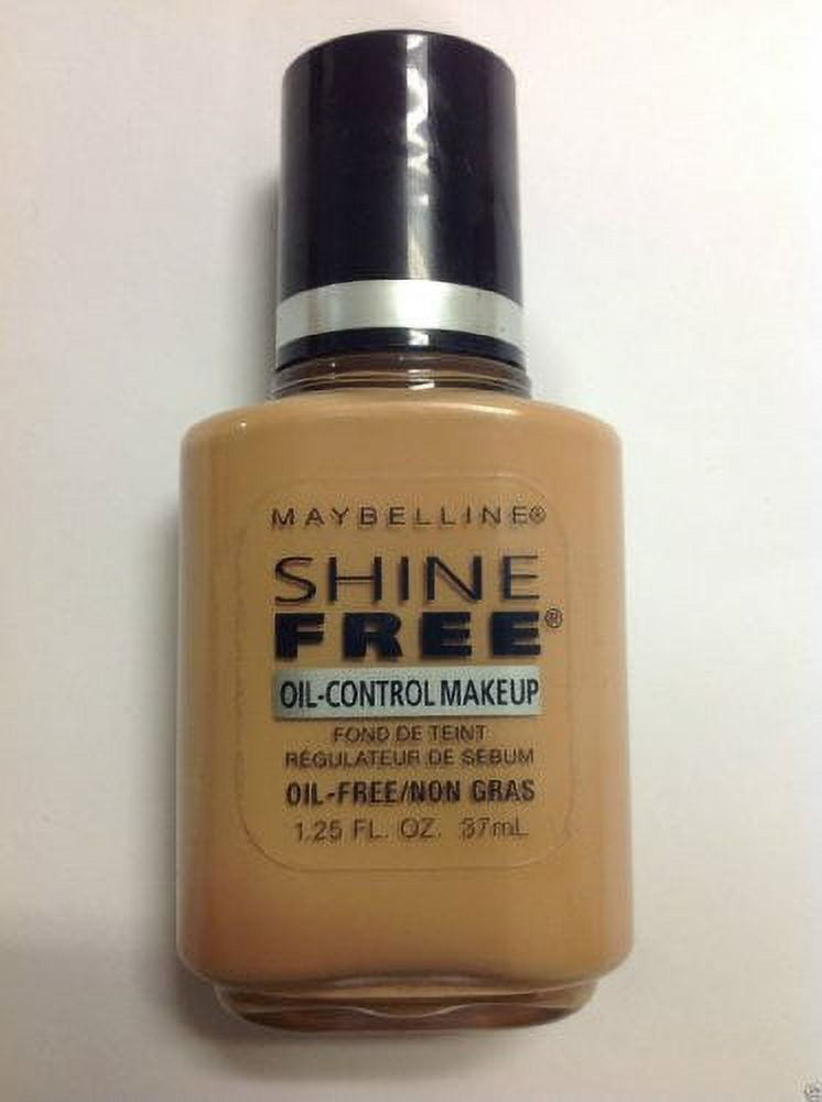 maybelline shine free oil-control makeup foundation ( #6 medium beige /golden ) 1.25 fl oz.