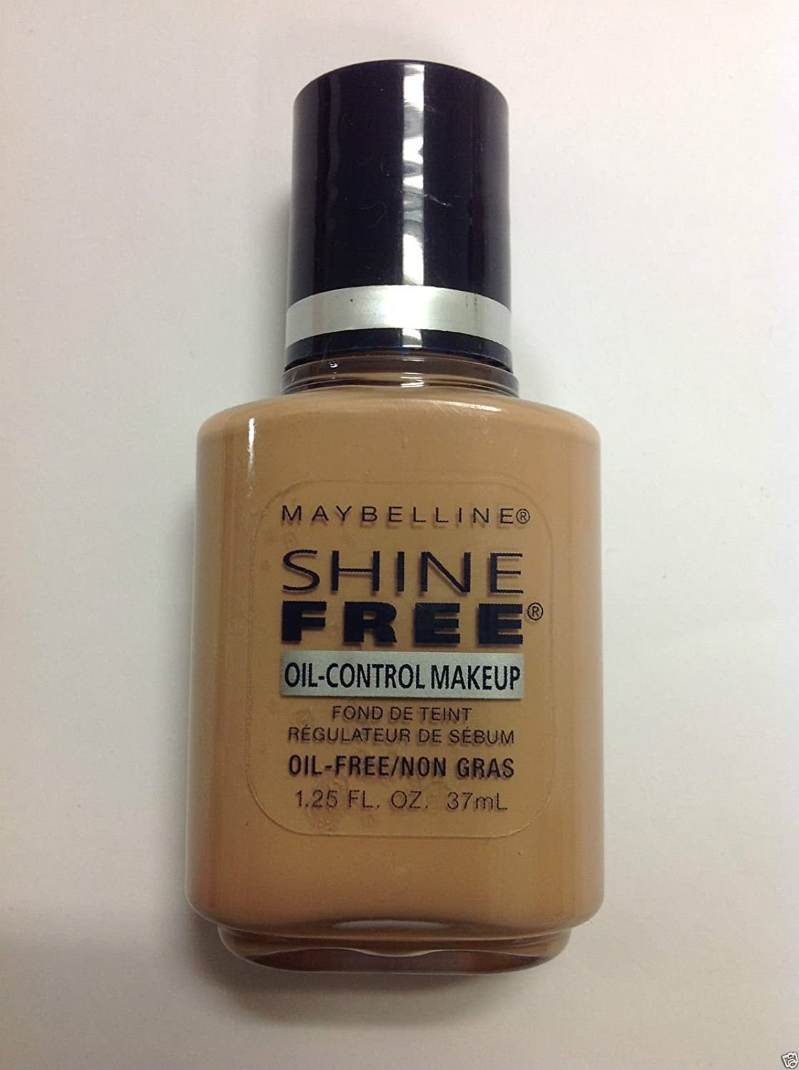 Maybelline Shine Free Oil-control Makeup Foundation Rose Beige/Natural Beige 1.25 Fl Oz.