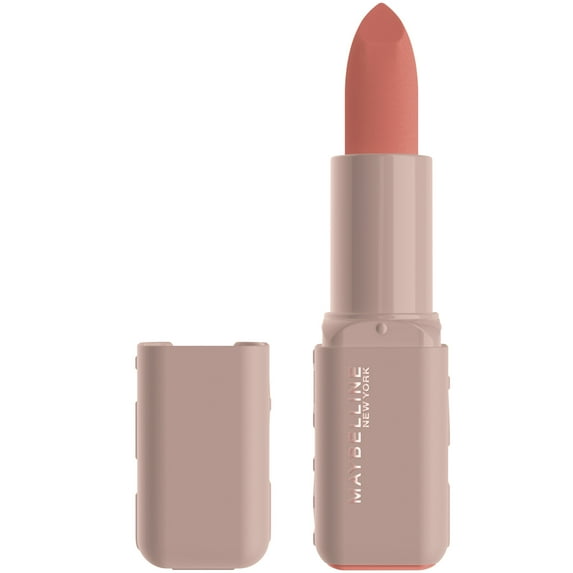 Maybelline Serum Lipstick, Matte Finish, Oil-Blend and Hyaluronic Acid, 001 Crop Top, 0.12 oz
