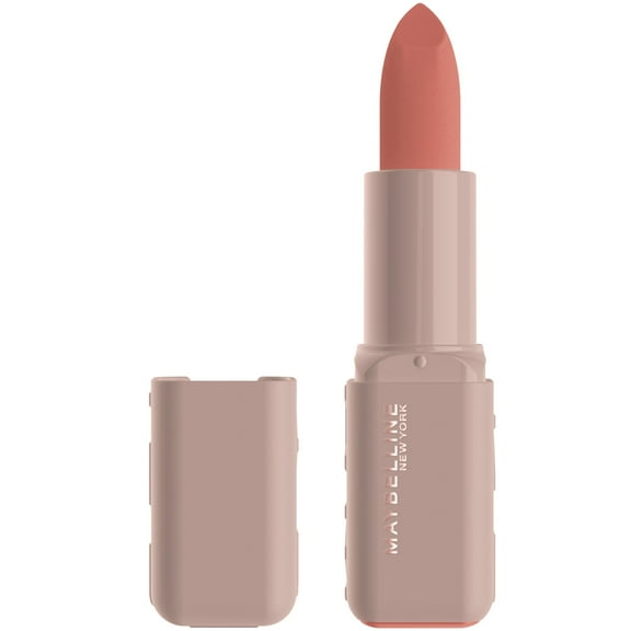 Maybelline Serum Lipstick, Matte Finish, Oil-Blend and Hyaluronic Acid, 001 Crop Top, 0.12 oz