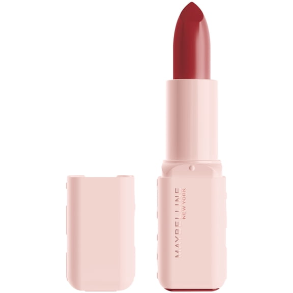 Maybelline Serum Lipstick, Satin Finish, Oil-Blend and Hyaluronic Acid, 107 Blind Date, 0.12 oz