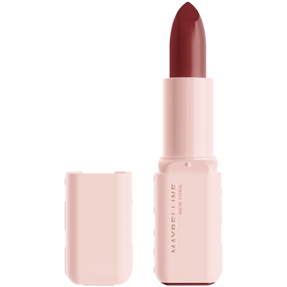 Maybelline Serum Lipstick, Satin Finish, Oil-Blend Hyaluronic Acid, 104 Maybe It's…Intense, 0.12 oz