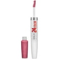 thumbnail image 1 of Maybelline Super Stay 24 2-Step Liquid Lipstick Makeup, 055 Perpetual Plum, 1 Kit, 1 of 11