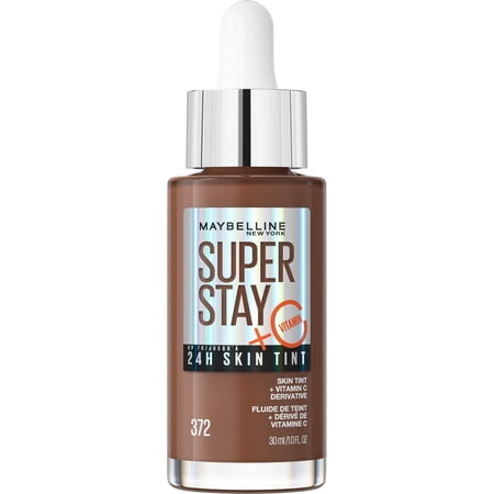 Maybelline Super Stay 24H Skin Tint Foundation - 372 - Each Package May Vary