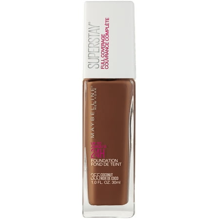 Maybelline Super Stay Full Coverage Liquid Foundation Makeup, Coconut, 1 fl. oz.