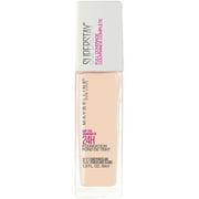 Maybelline Super Stay Full Coverage Liquid Foundation Makeup, Fair Porcelain, 1 fl. oz.