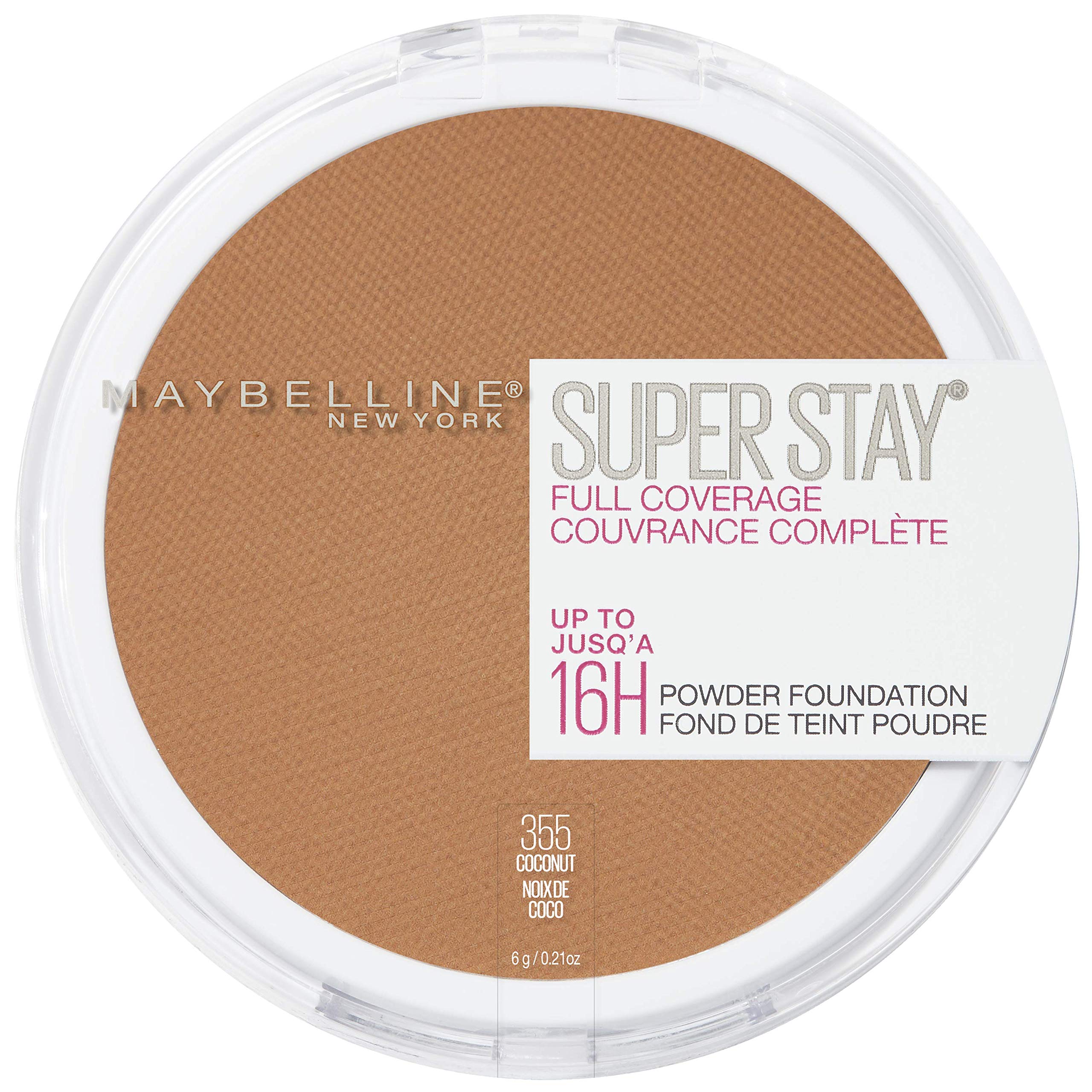 Maybelline Super Stay Full Coverage Powder Foundation Makeup, Up To 16