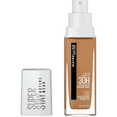 thumbnail image 1 of Maybelline Super Stay Liquid Foundation Makeup, Full Coverage, 332 Golden Caramel, 1 fl oz, 1 of 8