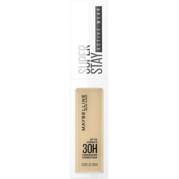 Maybelline Super Stay Longwear Liquid Concealer, Full Coverage, 22, 0.33 fl oz