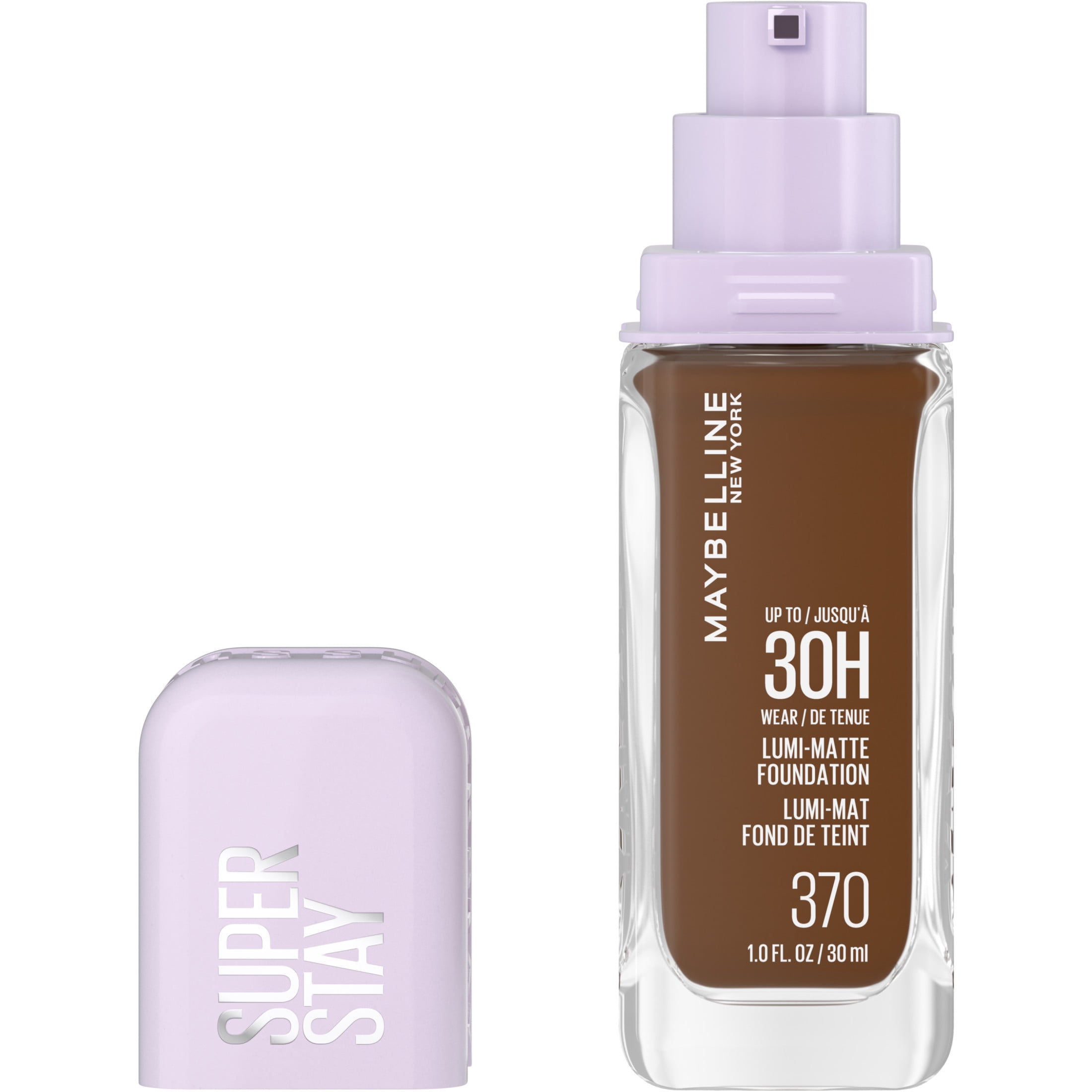 Maybelline Super Stay Lumi-Matte Foundation Makeup, 370, 1 fl oz