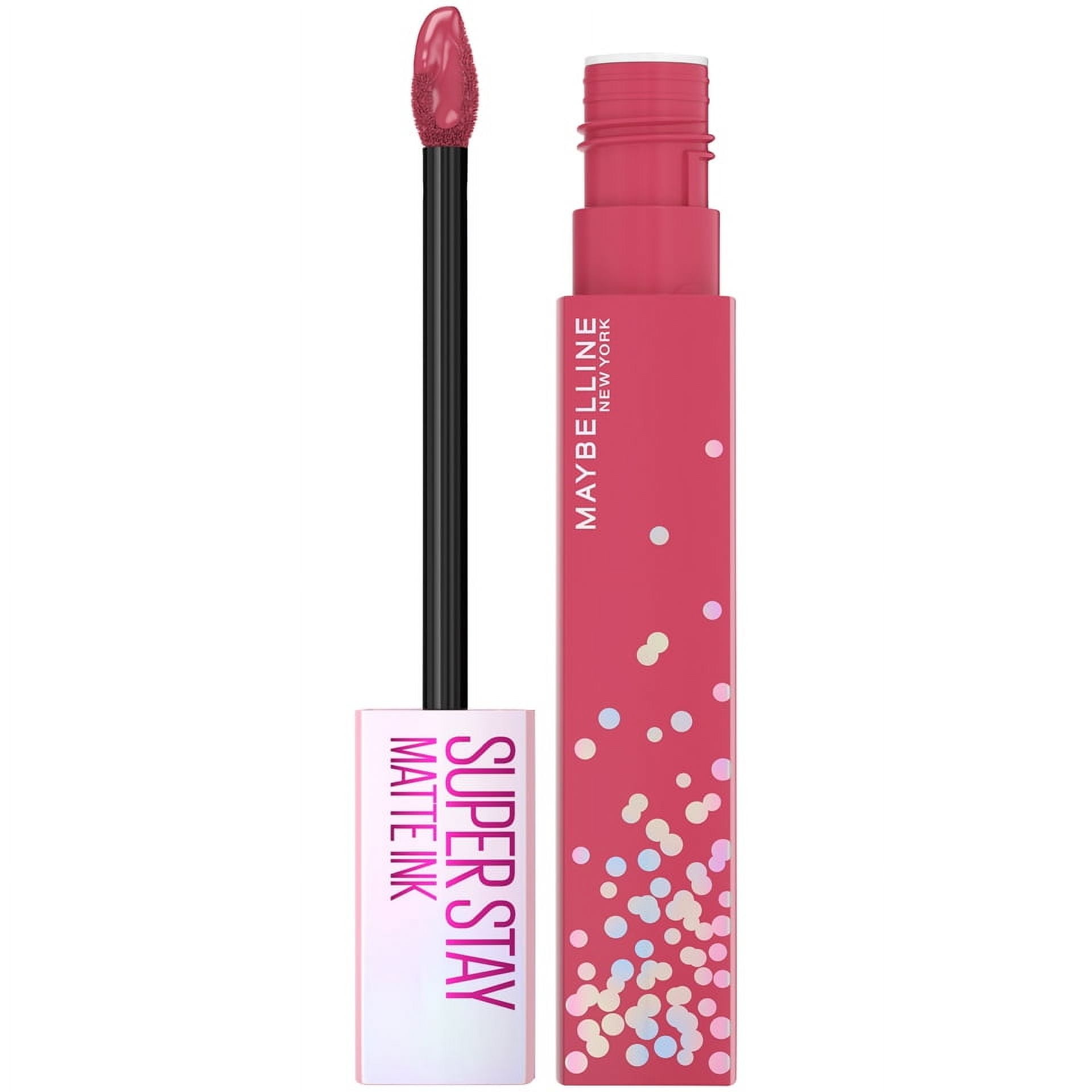 Maybelline Super Stay Matte Ink Liquid Lipstick, Birthday Edition, Birthday Bestie, 0.17 fl. oz.