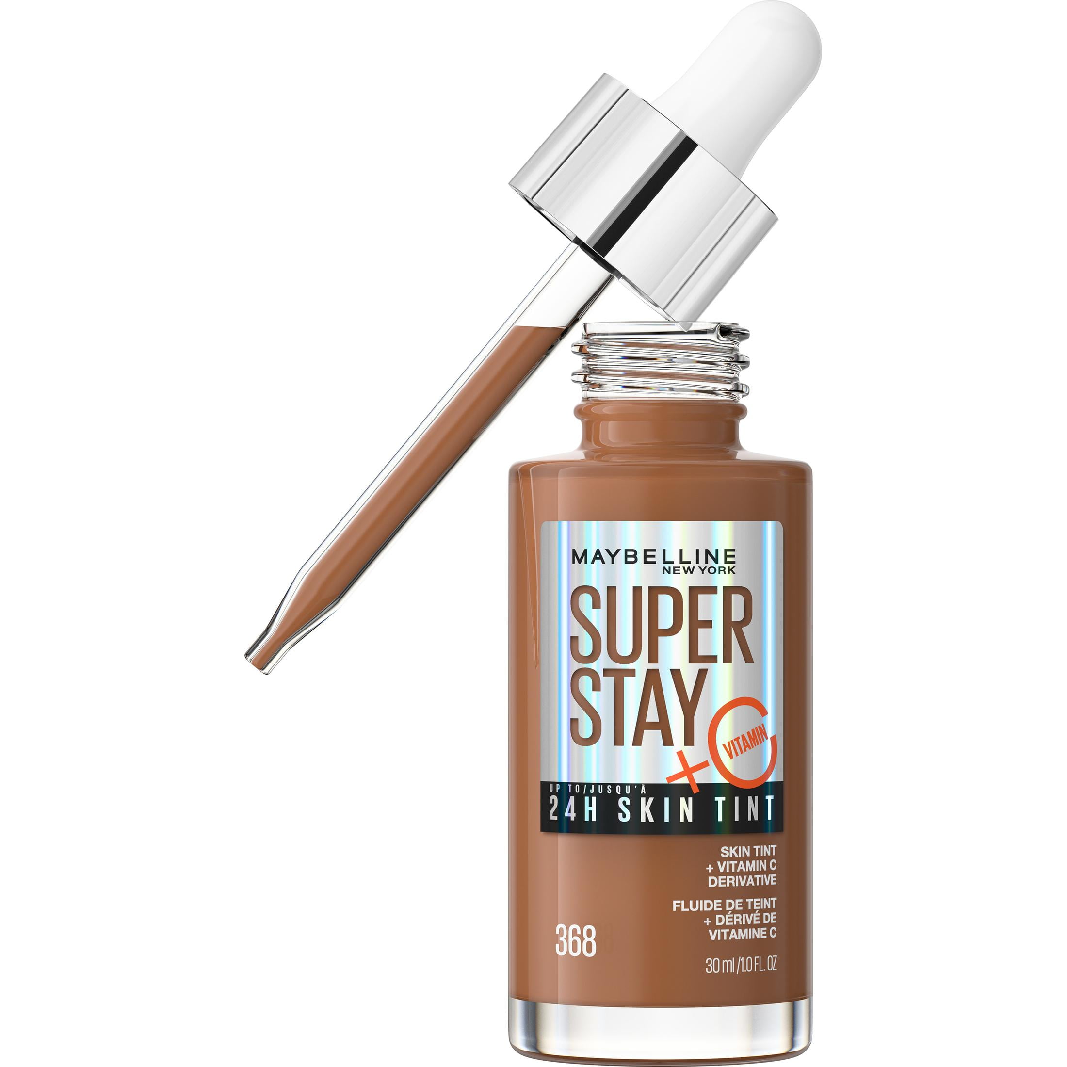 Maybelline Super Stay up to 24H Skin Tint Foundation + Vitamin C 30ml  (Various Shades) - FREE Delivery