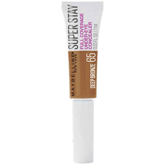Maybelline Super Stay Under Eye Concealer Liquid, Deep Bronze 65, 0.23 fl oz