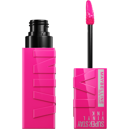 Maybelline Super Stay Vinyl Ink Longwear Liquid Lipstick, Striking, 0.14 fl oz