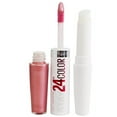 thumbnail image 1 of Maybelline SuperStay 24 2-Step Lip Color - 010 Reliable Raspberry (2-Pack), 1 of 7