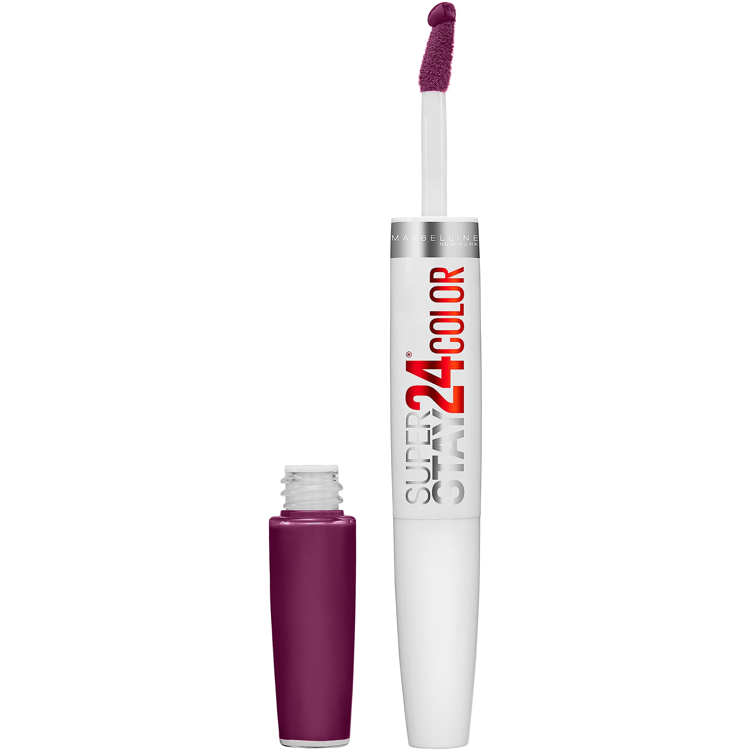 Maybelline SuperStay 24 2 Step Liquid Lipstick Kit Boundless Berry with Ultra Conditioning Balm Walmart