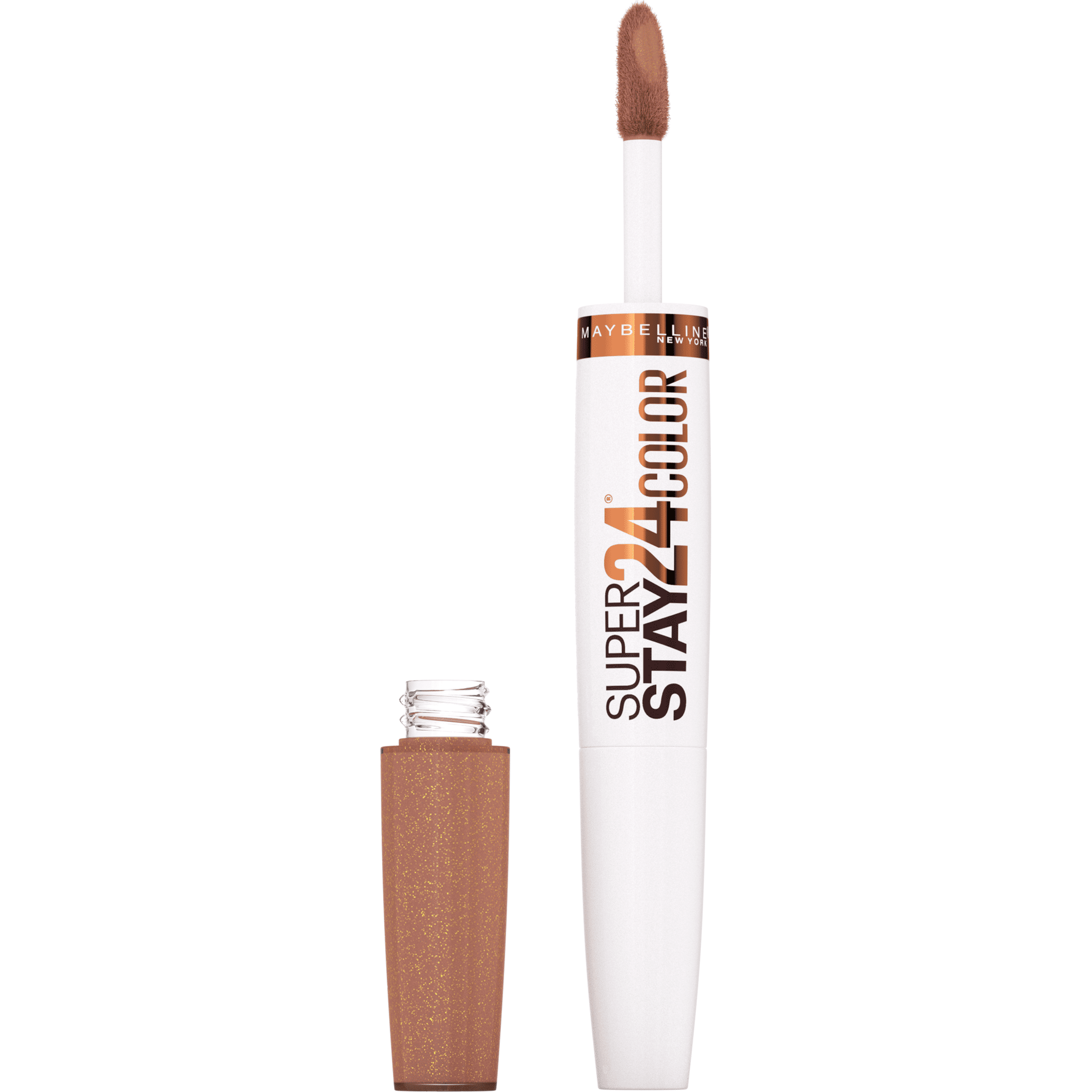 Maybelline SuperStay 24 2-Step Liquid Lipstick, Chai Once More