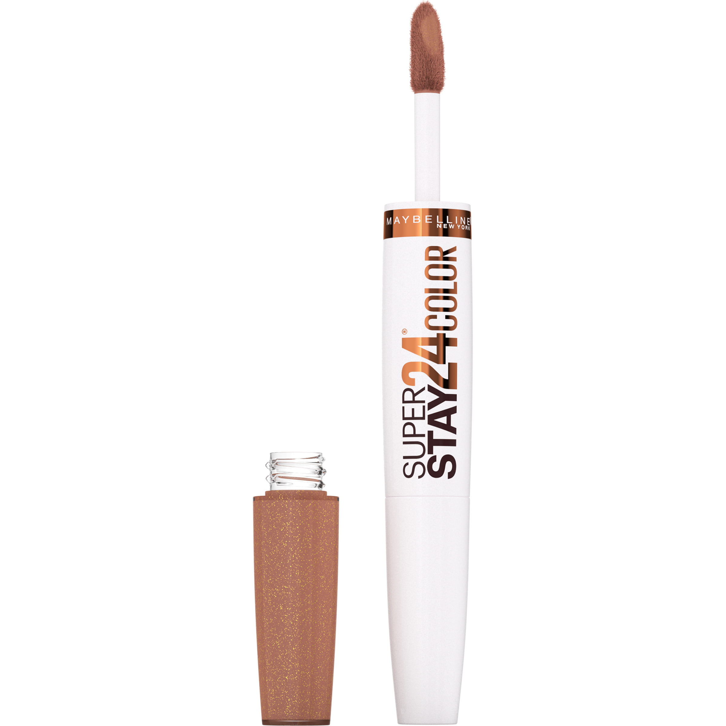 Maybelline SuperStay 24 2-Step Liquid Lipstick, Hushed Hazelnut - image 1 of 12