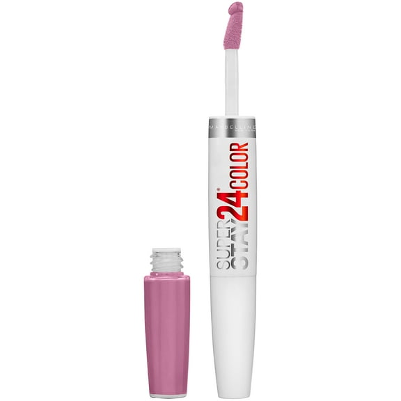 Maybelline SuperStay 24 2-Step Liquid Lipstick, Lasting Lilac