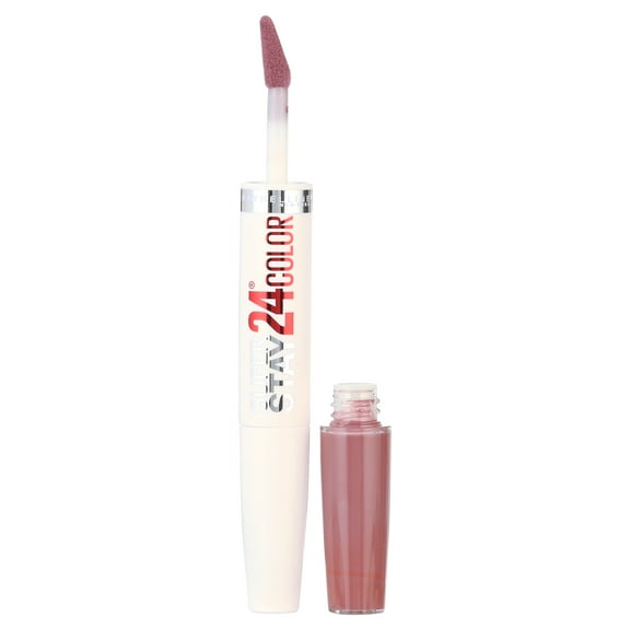 Maybelline SuperStay 24 2-Step Liquid Lipstick Makeup, Frosted Mauve, 1 kit